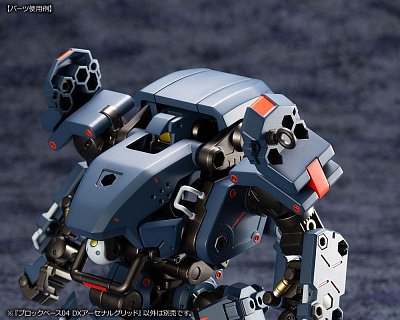 Sada plastového modelu Hexa Gear 1/24 Block Base 04 DX Arsenal Grid 23 cm - Vážně poškozený obal